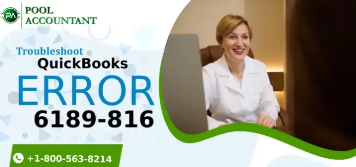 troubleshooting guide to resolve quickbooks error 6189 819