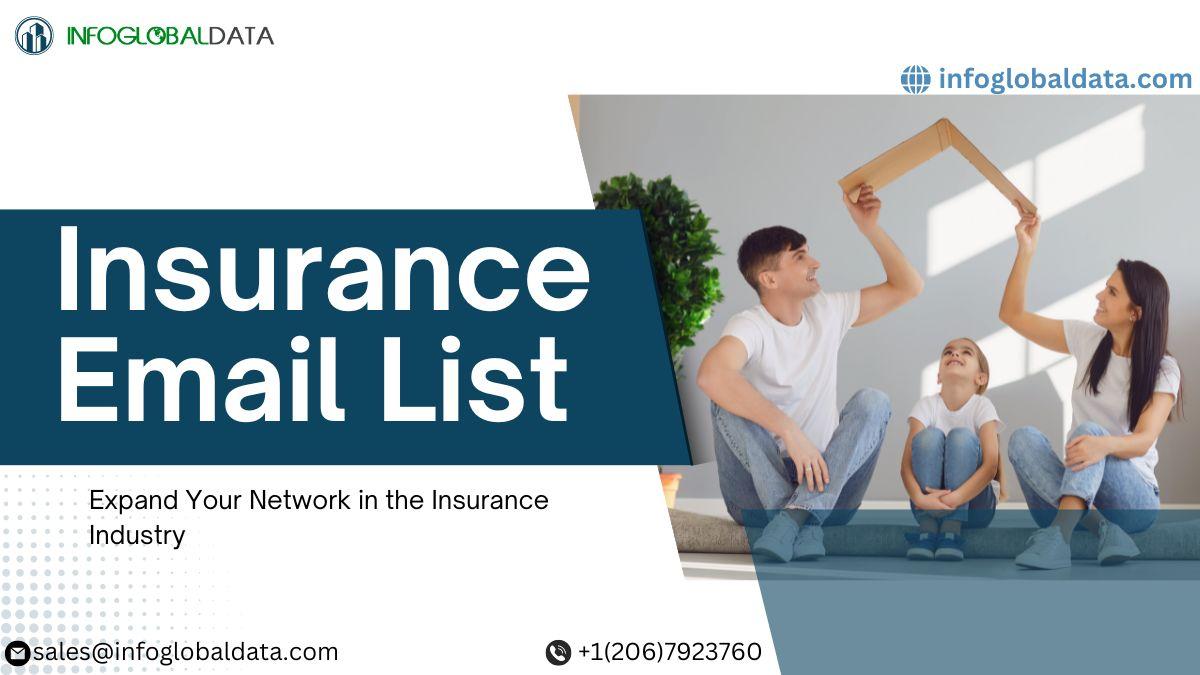 Insurance Email List 

