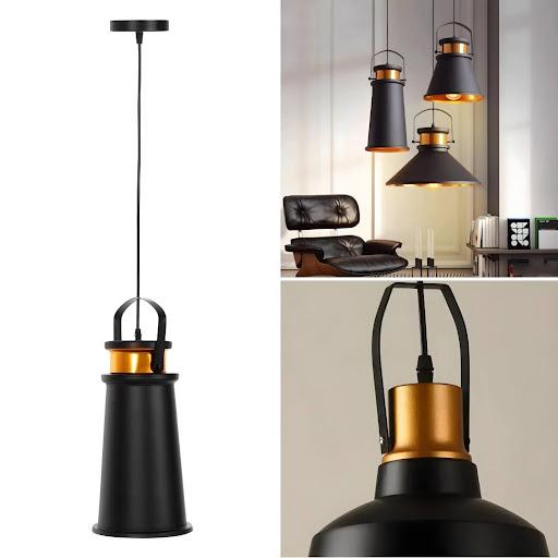 Geometric pendant lights